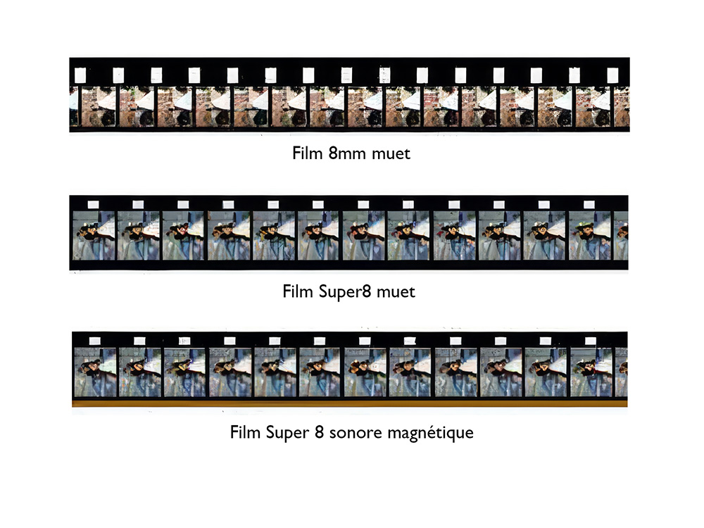 Films 8 mm et Super 8